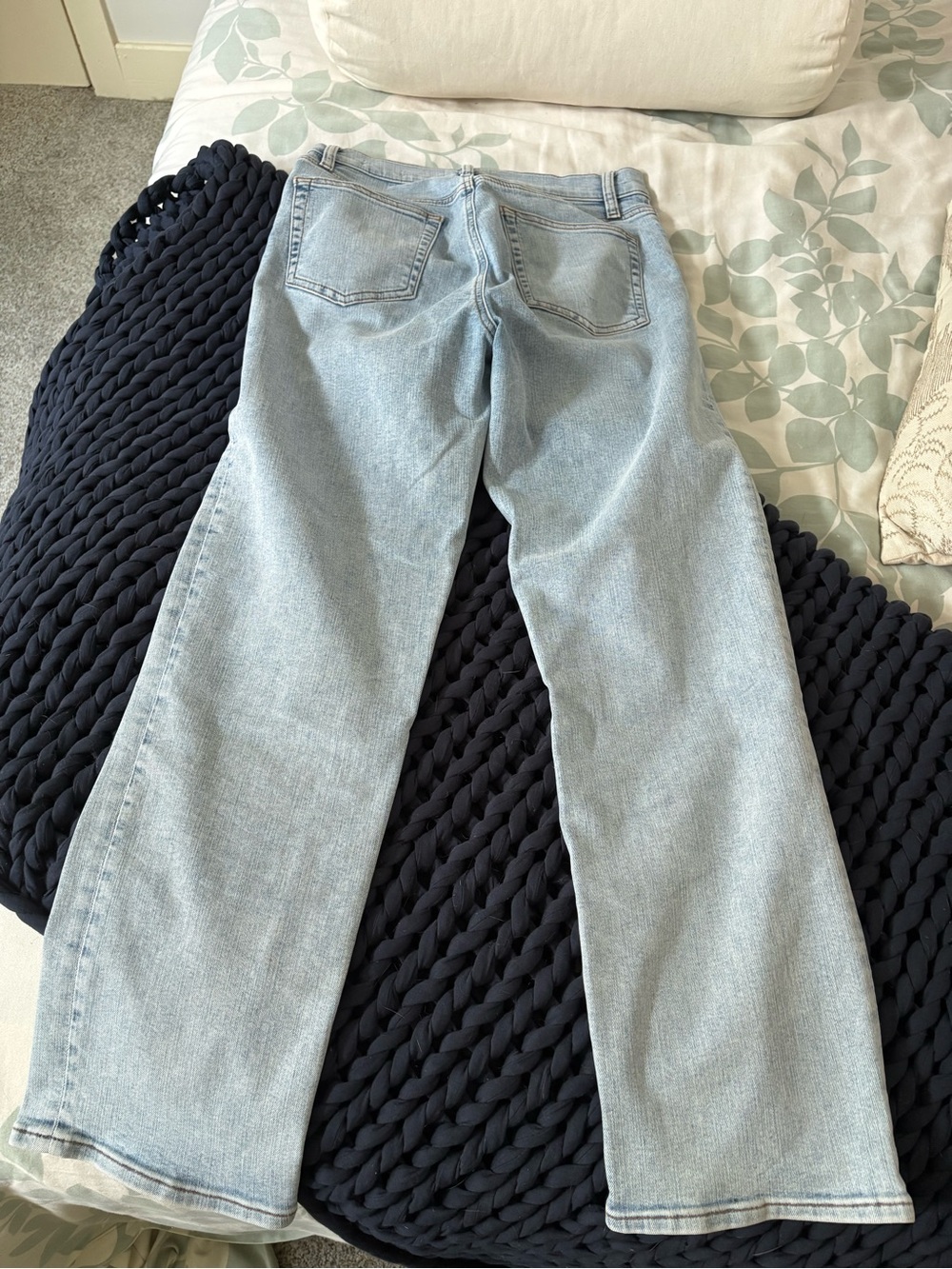 Frame Le Sleek Straight Jeans - Light Wash size 29 - Picture 5 of 7